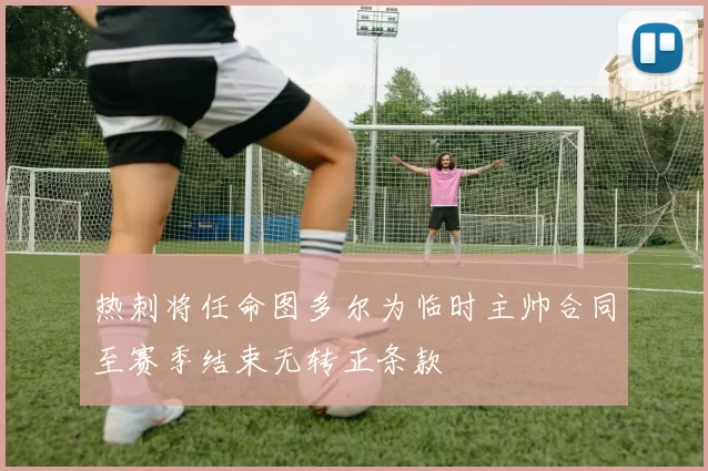 热刺将任命图多尔为临时主帅合同至赛季结束无转正条款